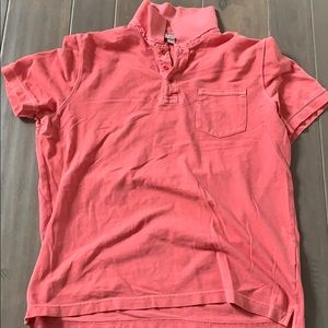 Faconnable Salmon Polo